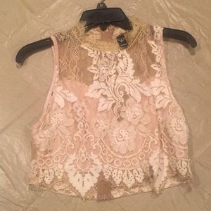 Lace Crop Top